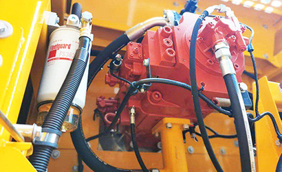 High temperature working machine